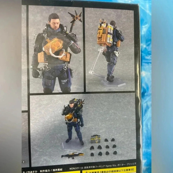 Death Stranding figma No.516 Sam Porter Bridges - Brand New,  Sealed - - Picture 8 of 9